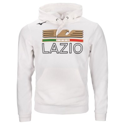 Sudaderas Con Capucha Mizuno Over The Head Lazio Hombre Blancos - Chile M269IYWJAS